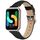 Cinturino in vera pelle per Samsung Galaxy Fit3 Slim (nero)