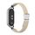 Per Xiaomi Smart Band 10/9/8 Cinturino per orologio in nylon intrecciato a due sezioni con testa in metallo (albicocca) Per Xiaomi Smart Band 10/9/8 Cinturino per orologio in nylon intrecciato a due sezioni con testa in metallo (albicocca)
