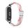Per Xiaomi Smart Band 10/9/8 Cinturino per orologio in nylon intrecciato a due sezioni con testa in metallo (rosa e bianco) Per Xiaomi Smart Band 10/9/8 Cinturino per orologio in nylon intrecciato a due sezioni con testa in metallo (rosa e bianco)