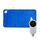 Piccola coperta termica a bassa tensione per ufficio terapeutico con termoforo, spina CN, dimensioni: 30x60 cm (blu)