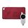 Piccola coperta termica a bassa tensione per ufficio terapeutico con termoforo, spina CN, dimensioni: 40x76 cm (rosso) Piccola coperta termica a bassa tensione per ufficio terapeutico con termoforo, spina CN, dimensioni: 40x76 cm (rosso)