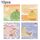 H034 10set Tear-off Memo Pad Message Memo Handbook Adesivi decorativi (Star Little Prince Series Random)