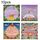 H034 10 set di adesivi decorativi per promemoria a strappo con blocco note a strappo (serie Rose Little Prince casuale)