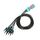 Kit di irrigazione a goccia pigra da 1,6 m con 10 teste, per giardinaggio, casa, vasi