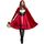 Costume da Cappuccetto Rosso per adulti Cosplay (Colore: Rosso Taglia: M) Costume da Cappuccetto Rosso per adulti Cosplay (Colore: Rosso Taglia: M)
