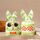 1 borsa Sacchetti per imballaggio di caramelle Sacchetti regalo per biscotti da forno 13,5x22 cm (gatto bianco verde)