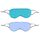 2pcs maschera per gli occhi del sonno a doppia faccia fasciatura elastica viaggio visiera (blu + cielo blu) 2pcs maschera per gli occhi del sonno a doppia faccia fasciatura elastica viaggio visiera (blu + cielo blu)