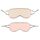 2pcs maschera per gli occhi del sonno a doppia faccia fasciatura elastica viaggio visiera (beige + rosa poco profondo) 2pcs maschera per gli occhi del sonno a doppia faccia fasciatura elastica viaggio visiera (beige + rosa poco profondo)