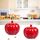 SK116 2pcs piccole trappole per moscerini della frutta di zucca acchiappavermi volanti (rosso) SK116 2pcs piccole trappole per moscerini della frutta di zucca acchiappavermi volanti (rosso)