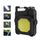Mini portachiavi COB torcia USB ricaricabile luce da lavoro magnetica per campeggio all'aperto (nero) Mini portachiavi COB torcia USB ricaricabile luce da lavoro magnetica per campeggio all'aperto (nero)