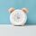 Salvadanaio animale da tavolo con orologio da cartone animato a luce notturna a LED (maiale)
