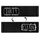Magnete per lavastoviglie Clean Dirty Sign Magnete per frigorifero a doppia faccia (cornice nera nera) Magnete per lavastoviglie Clean Dirty Sign Magnete per frigorifero a doppia faccia (cornice nera nera)