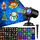 12 carte US Plug Color Card Pattern 9W Christmas Projection Light Remote Control Snow Light 12 carte US Plug Color Card Pattern 9W Christmas Projection Light Remote Control Snow Light