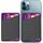 Custodia per carte adesiva in silicone AhaStyle PT133-C (nera)