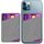 Custodia per carte adesive in silicone AhaStyle PT133-C (grigio)