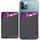 Custodia per carte adesiva in silicone AhaStyle PT133-C-S (nera)