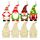 32 pezzi/set albero di Natale pittura fai da te decorazioni da appendere in legno nano elfo 32 pezzi/set albero di Natale pittura fai da te decorazioni da appendere in legno nano elfo