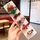 5 pezzi / set Set di forcine natalizie Pupazzo di neve Fiocco con clip a becco d'anatra Accessori per capelli carini per bambini, Stile: NO.2 Albero di Natale