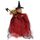 Ciondolo per bambola di zucca del terrore di Halloween, casa stregata, decorazione per fantasmi appesi (rosso)