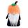 Decorazioni di Halloween Ornamenti per feste con bambole senza volto fantasma (arancione)