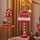 Segnale stradale di Natale STOP Luci decorative Luci LED per finestre in legno, Stile: Cappello natalizio Segnale stradale di Natale STOP Luci decorative Luci LED per finestre in legno, Stile: Cappello natalizio