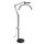 Lampada LED per bellezza mezza luna, manicure, sopracciglia, tatuaggi, ciglia, luce di riempimento, spina UK (nero)