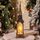 Lampade decorative natalizie a forma di chiesa Luce notturna Candela elettronica a lume di candela, Stile: Anziani
