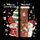 Decorazione della finestra di Natale Poster Adesivi murali in vetro con Babbo Natale Alce Fiocco di neve, Stile: SD-2209 45x60 cm