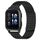 Per cinturino in silicone traspirante con punti 3D Garmin Forerunner Sq2 Music, fori da 20 mm (nero) Per cinturino in silicone traspirante con punti 3D Garmin Forerunner Sq2 Music, fori da 20 mm (nero)