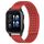 Per cinturino in silicone traspirante con punti 3D Garmin Forerunner Sq2 Music, fori da 20 mm (rosso) Per cinturino in silicone traspirante con punti 3D Garmin Forerunner Sq2 Music, fori da 20 mm (rosso)