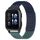 Per Garmin Forerunner Sq2 Music cinturino in silicone traspirante con punti 3D con fori da 20 mm (blu notte + verde oliva) Per Garmin Forerunner Sq2 Music cinturino in silicone traspirante con punti 3D con fori da 20 mm (blu notte + verde oliva)