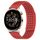 Per Huawei Watch GT3 42 mm 20 mm fori cinturino in silicone traspirante con punti 3D (rosso) Per Huawei Watch GT3 42 mm 20 mm fori cinturino in silicone traspirante con punti 3D (rosso)