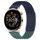 Per Huawei Watch GT3 42mm 20mm Fori Cinturino in silicone traspirante con punti 3D (blu notte + verde oliva)