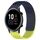 Per Honor MagicWatch2 42mm 20mm Fori Cinturino in silicone traspirante con punti 3D (blu notte + verde lime) Per Honor MagicWatch2 42mm 20mm Fori Cinturino in silicone traspirante con punti 3D (blu notte + verde lime)
