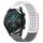 Per Huawei Watch GT2 42mm 20mm Fori Cinturino in silicone traspirante con punti 3D (bianco + grigio) Per Huawei Watch GT2 42mm 20mm Fori Cinturino in silicone traspirante con punti 3D (bianco + grigio)