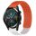 Per Huawei Watch GT2 42mm 20mm Fori Cinturino in silicone traspirante con punti 3D (arancione + bianco) Per Huawei Watch GT2 42mm 20mm Fori Cinturino in silicone traspirante con punti 3D (arancione + bianco)