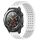 Per Huawei Watch 2 Cinturino in silicone traspirante con punti 3D con fori da 20 mm (bianco)