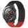 Per Huawei Watch 2 Cinturino in silicone traspirante con punti 3D con fori da 20 mm (nero + rosso) Per Huawei Watch 2 Cinturino in silicone traspirante con punti 3D con fori da 20 mm (nero + rosso)