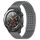 Per Huawei Watch 2 cinturino in silicone traspirante con punti 3D con fori da 20 mm (grigio)