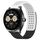 Per Huawei Watch Buds Cinturino in silicone traspirante con punti 3D da 22 mm (bianco + nero) Per Huawei Watch Buds Cinturino in silicone traspirante con punti 3D da 22 mm (bianco + nero)