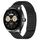 Per Huawei Watch Buds cinturino in silicone traspirante con punti 3D con fori da 22 mm (nero) Per Huawei Watch Buds cinturino in silicone traspirante con punti 3D con fori da 22 mm (nero)