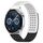 Per Huawei Watch GT3 46mm 22mm Fori Cinturino in silicone traspirante con punti 3D (bianco + nero) Per Huawei Watch GT3 46mm 22mm Fori Cinturino in silicone traspirante con punti 3D (bianco + nero)