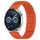 Per Huawei Watch GT3 46mm 22mm Fori Cinturino in silicone traspirante con punti 3D (arancione)