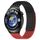 Per Huawei Watch 4 cinturino in silicone traspirante con punti 3D con fori da 22 mm (nero + rosso) Per Huawei Watch 4 cinturino in silicone traspirante con punti 3D con fori da 22 mm (nero + rosso)