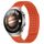 Per Huawei Watch 4 Pro Cinturino in silicone traspirante con punti 3D da 22 mm (arancione)
