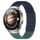 Per Huawei Watch 4 Pro Cinturino in silicone traspirante con punti 3D da 22 mm (blu notte + verde oliva) Per Huawei Watch 4 Pro Cinturino in silicone traspirante con punti 3D da 22 mm (blu notte + verde oliva)