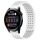 Per Huawei Watch 3 cinturino in silicone traspirante con punti 3D con fori da 22 mm (bianco) Per Huawei Watch 3 cinturino in silicone traspirante con punti 3D con fori da 22 mm (bianco)