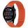 Per Huawei Watch 3 Cinturino in silicone traspirante con punti 3D con fori da 22 mm (arancione) Per Huawei Watch 3 Cinturino in silicone traspirante con punti 3D con fori da 22 mm (arancione)