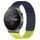 Per Huawei GT2 Pro Cinturino in silicone traspirante con fori da 22 mm e puntini 3D (blu notte + verde lime)