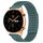 Per Honor Watch GS 3 Cinturino in silicone traspirante con punti 3D con fori da 22 mm (verde oliva)